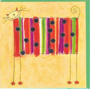 1 -A very Stripey cat called Bianca