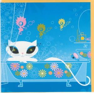 9 -French Kitty Bubblebath