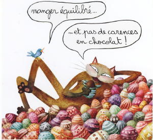 518 -Manger équilibré et pas de carences en chocolat!