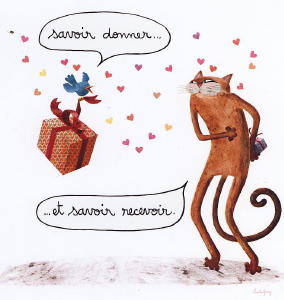 523 -Savoir donner...et savoir recevoir.