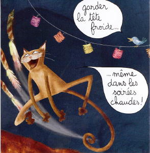 524 -Garder la tête froide.... même dans les soirées chaudes!