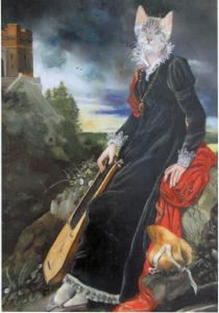 1158 -La musicienne