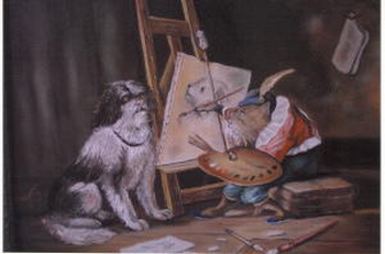 1164 -L'artiste et son modèle
