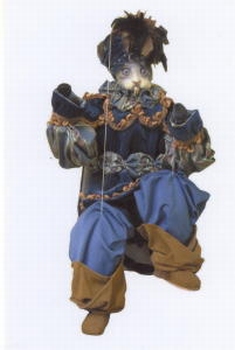 1166 -Marionnette bleue