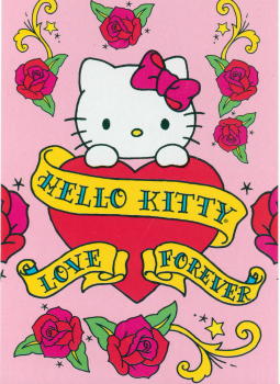 1173 -Hello kitty tattoo