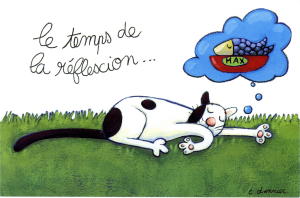 1227 -Le rêve de Max le chat