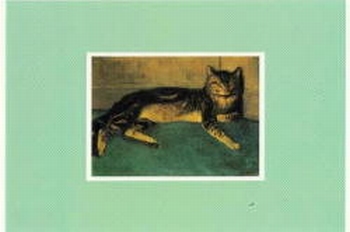 1351 -Chat couché