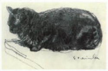 1356 -Le chat "chiffon"