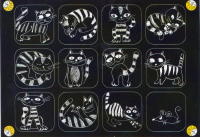 1407 -Onze chats et une souris