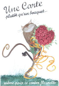 1944 -Une carte plutôt qu'un bouquet