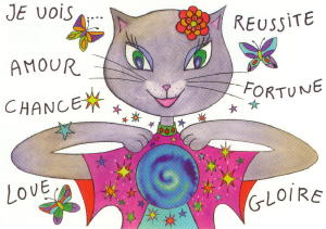 2134 -Je vois reussite,amour et fortune