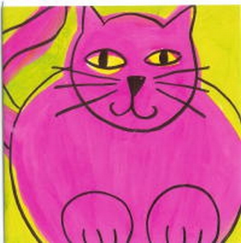 2399 -Le chat rose/ Mette Galatius