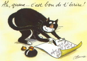2446 - C'est bon de t'écrire