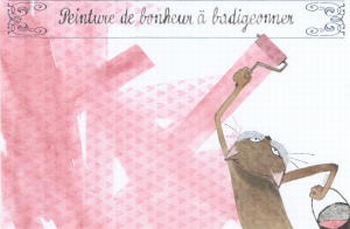 2524 -Peinture de bonheur à badigeonner