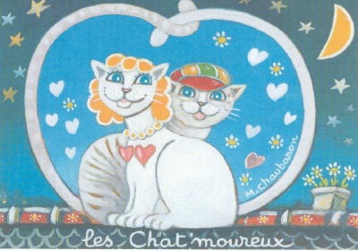 2573 -Les chat'moureux