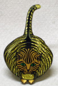 880 -Broche pailletée