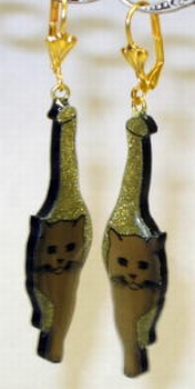 837 -Boucles d oreilles pailletées