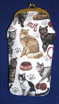 341 - Etui-lunettes "my cat"