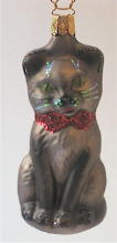 704 -Boule de Noël chat