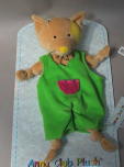 165 -Peluche en salopette verte