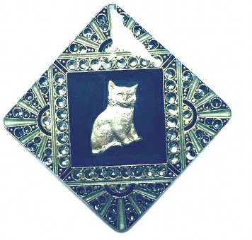 485- Broche vitrail