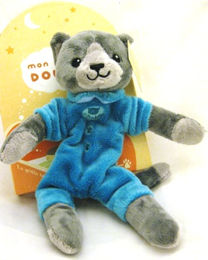 333 -Doudou en pyjama bleu